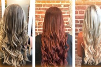 Before And After Great Lengths Hair Extensions