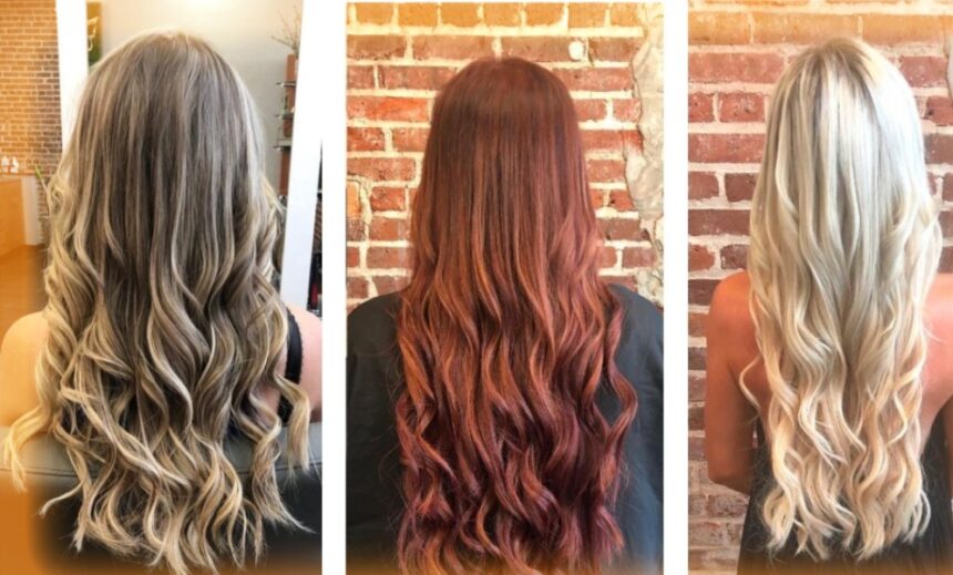 Before And After Great Lengths Hair Extensions Home Lady and Care